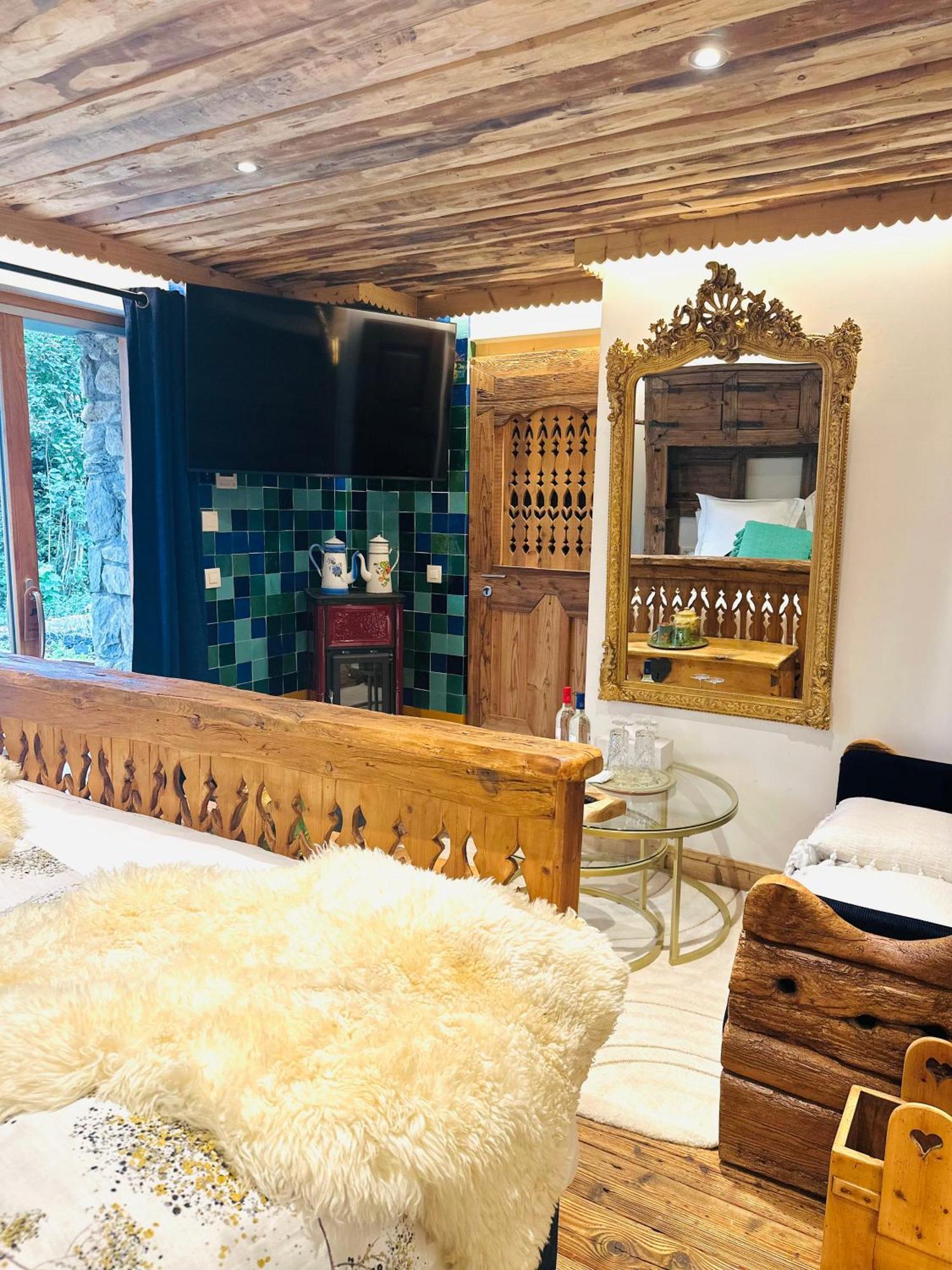 Marc Veyrat Hotell Megève Exteriör bild
